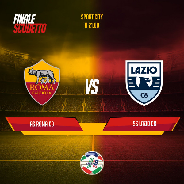 AS Roma Calcio a 8: è derby Scudetto! Questa sera alle 21 ...